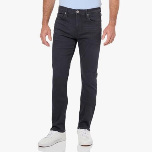 PAIGE Other - Paige Federal Transcend Slim Straight Jeans Men's Size 34 Dark Gray Denim Pants